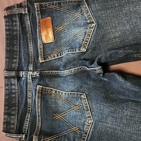 NWOT Wrangler Blue Denim Jeans, 20x style 02 Slim - Picture 8 of 8